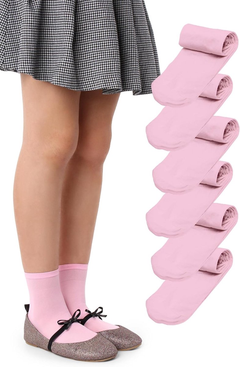 Chaussettes Fille 40 DEN - Opaak Microvezel - Zacht en Elastisch - Comfortabel voor School - ShopVlot