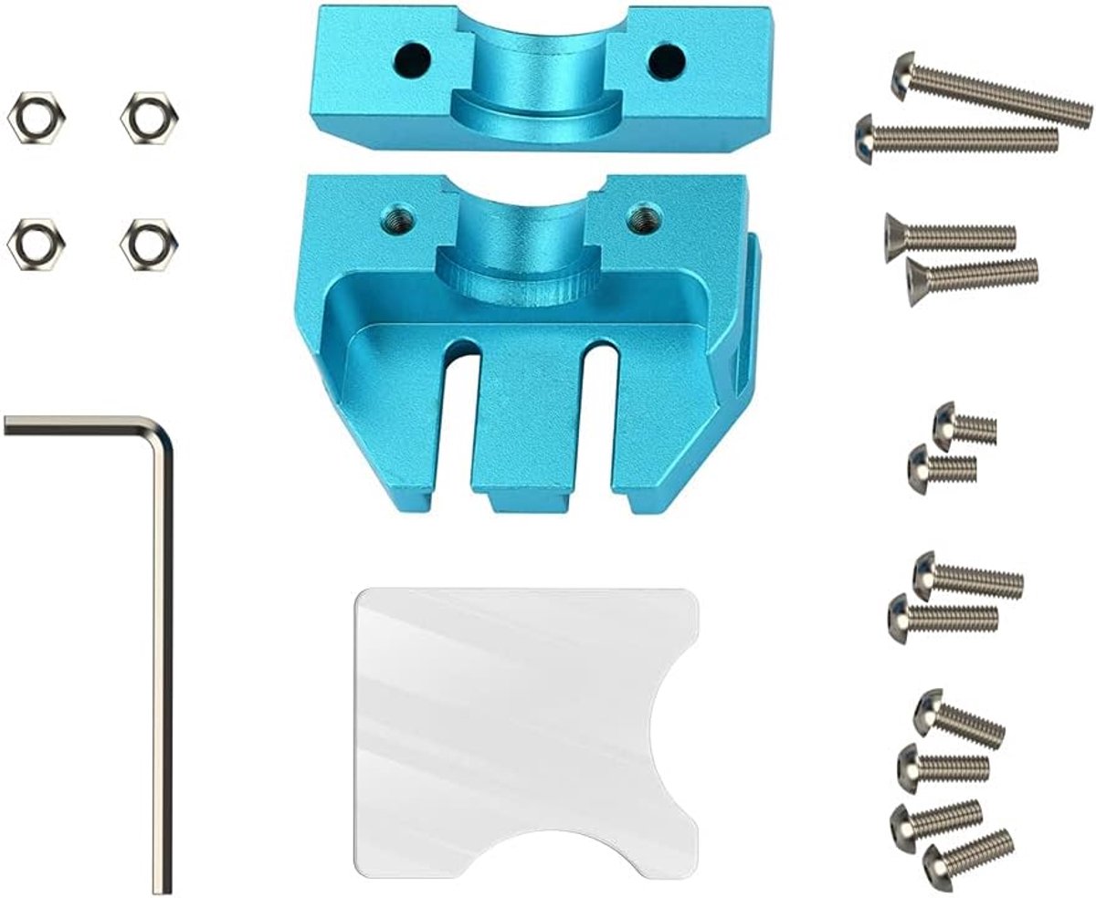 3D printer all-metal mount - V6 hotend compatible - Upgrade voor Creality Ender 3/5 serie - Verbeter uw printkwaliteit - ShopVlot