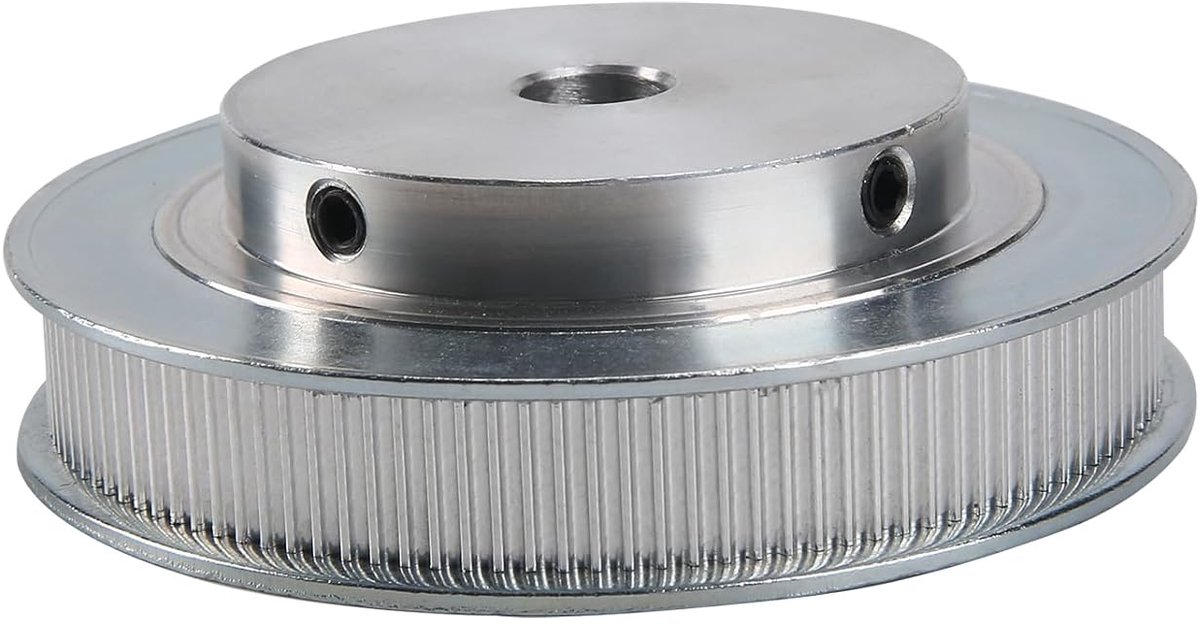 GT2 120T Tandwiel Pulley - Aluminium Legering - 10mm Bore - Geschikt voor 3D Printer - ShopVlot