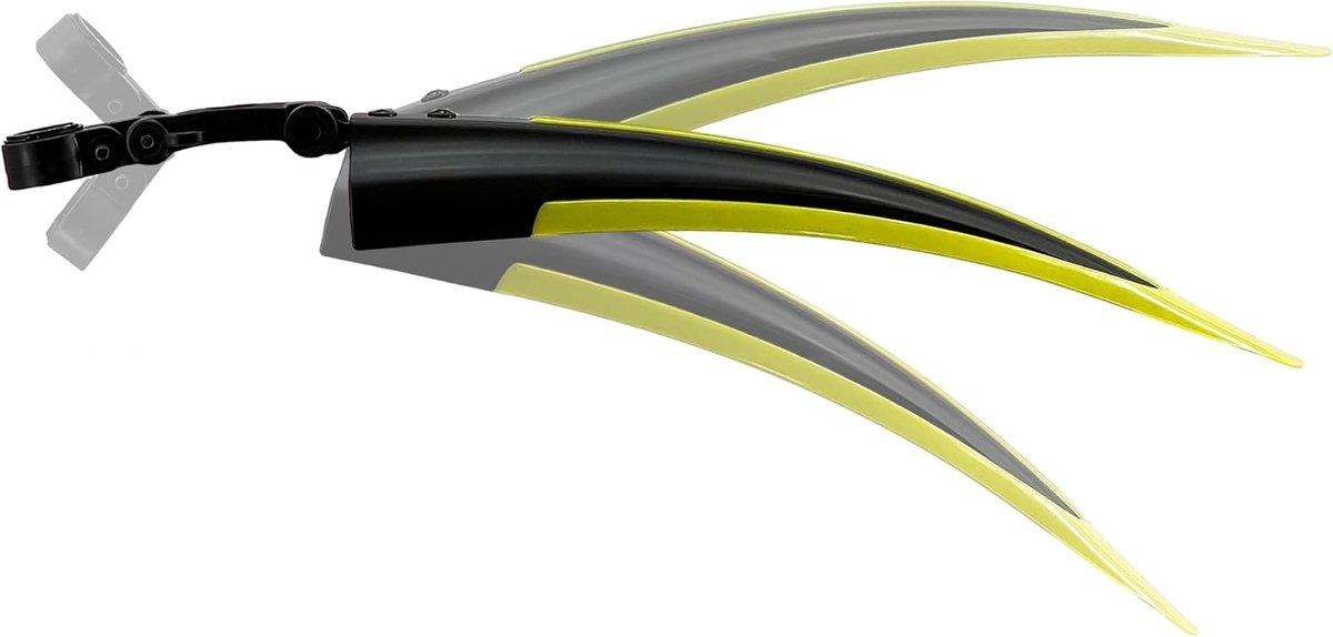 Alephnull Bicycle Mudguard for Mountain Bike Bicycle Mudguard Set Mountain Bike Mudguard (Yellow) - ShopVlot