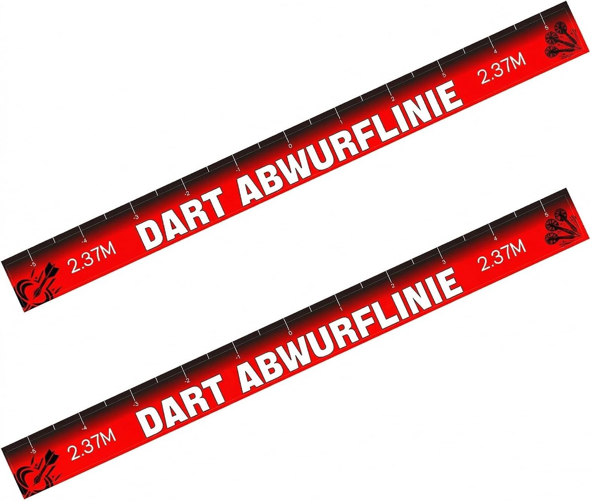 Floor Dart Mat with Throwing Lead, 22 x 2 in, Self-Adhesive, Non-Slip, Precise Distance Marking, Dart Accessories for - ShopVlot