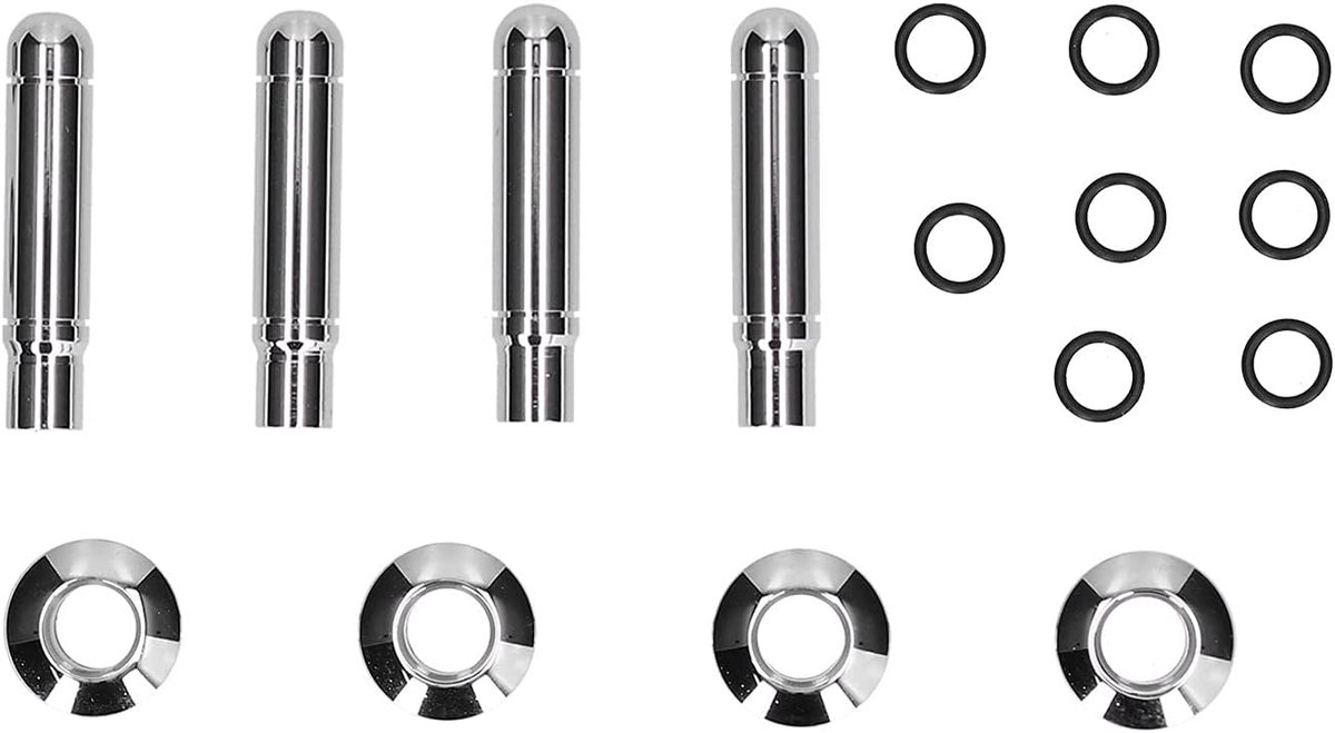 Car Door Lock Pin, Universal Car Door Lock Pins With ABS Cover, Chrome Replacement, Lock Button Pull Pins For Car SUV - ShopVlot