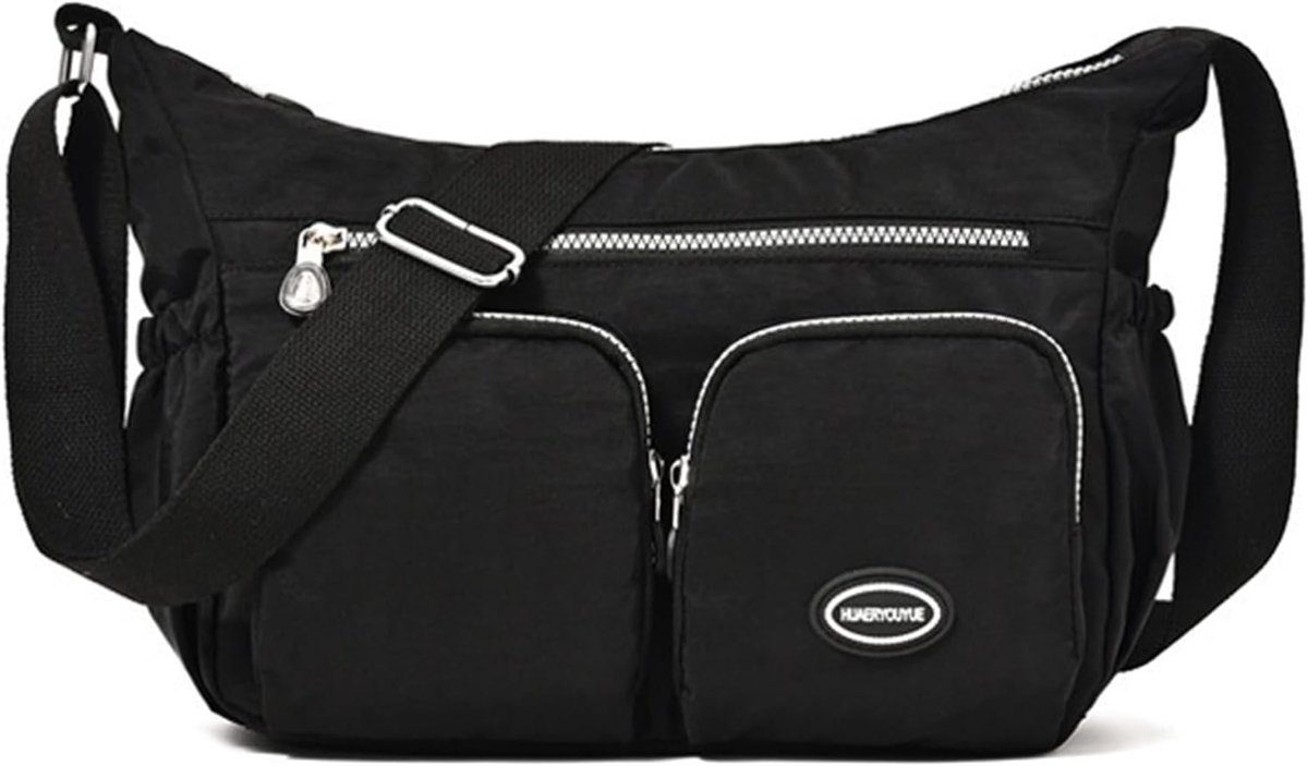 NOTAG Crossbody bags for women,casual multi-pocket shoulder bag waterproof nylon crossbody handbags for travel - ShopVlot