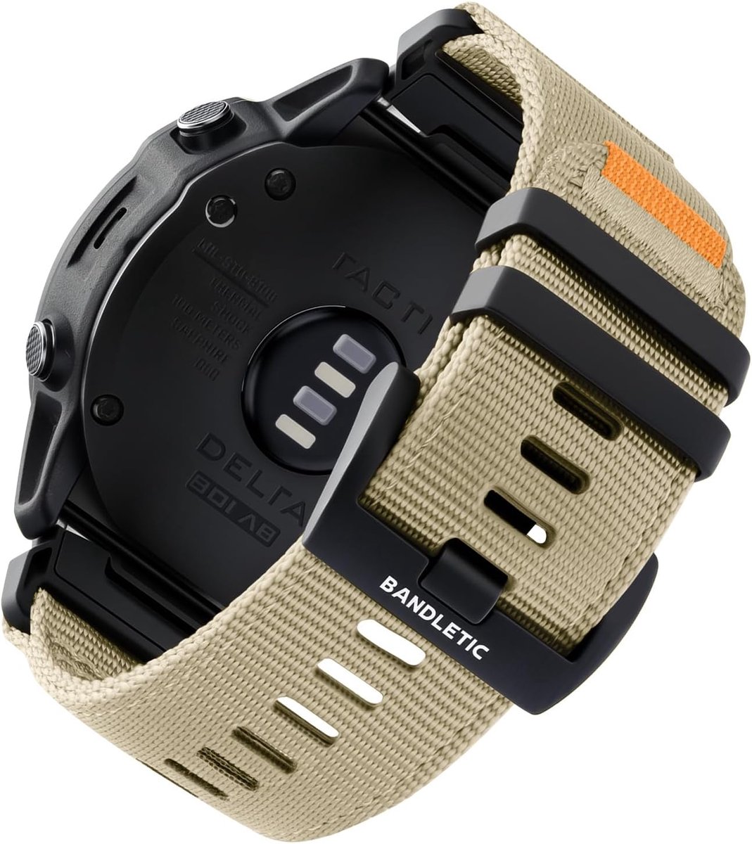 Horlogeband 26mm - QuickFit Nylon - Duurzaam en zacht - Perfect voor sportactiviteiten - ShopVlot