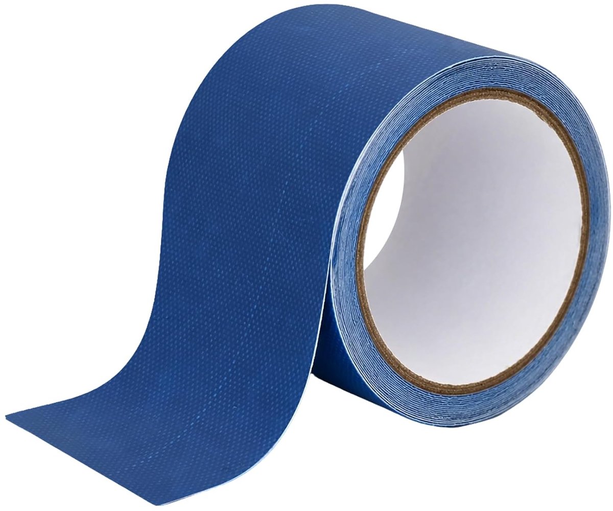 Reparatietape 8 cm x 5 m - waterdicht PVC-weefsel - scheurvast en UV-bestendig - voor tenten en dekzeilen - ShopVlot