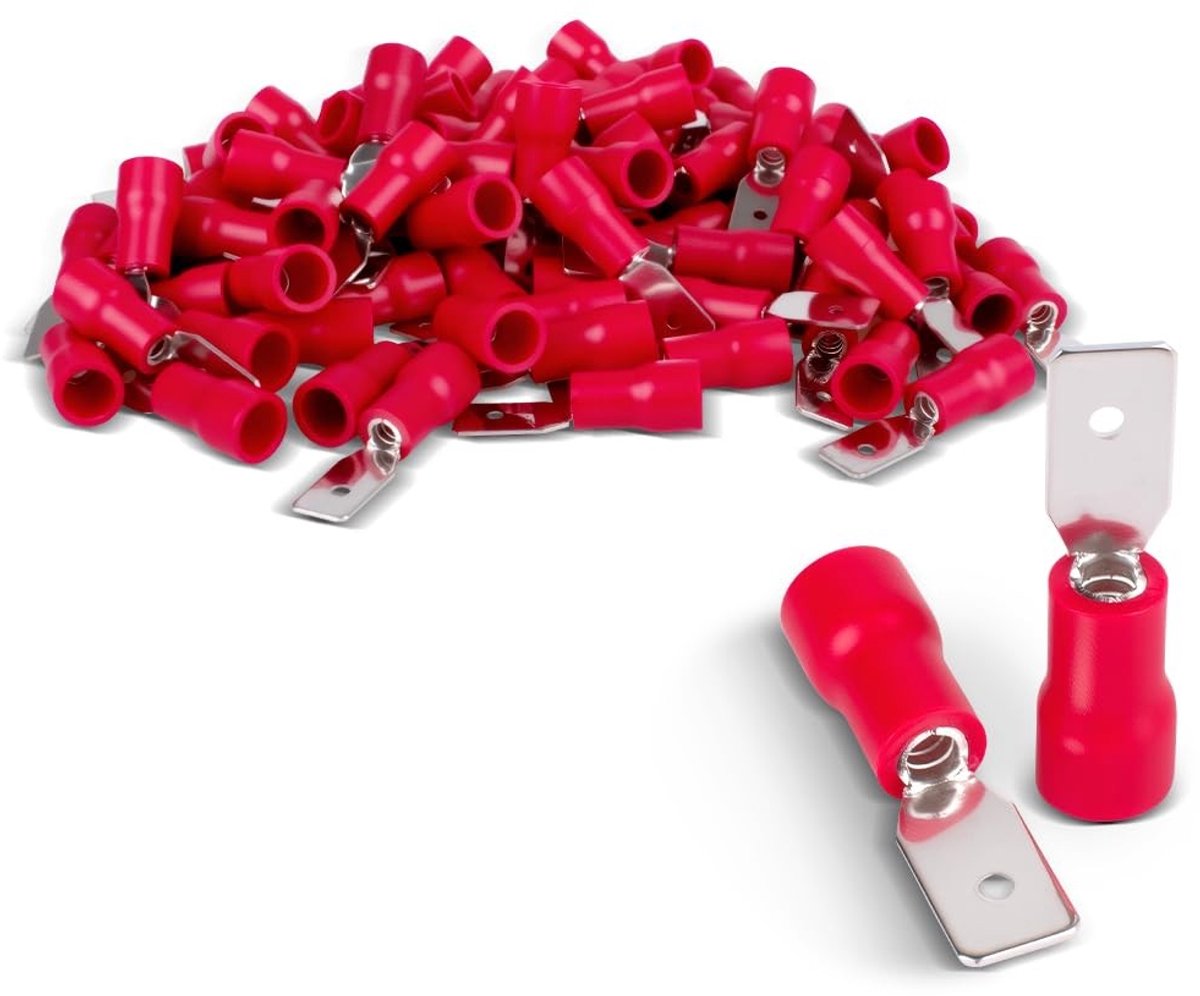 Solidchoice - 100 Stuks Koper Crimp Terminals voor Elektrische Verbindingen