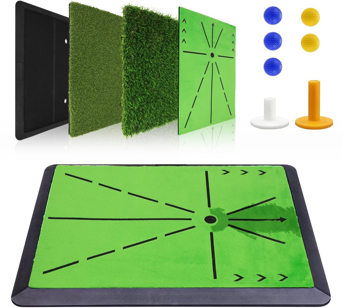 Solidchoice - Golf Trainingsmat met Swingpad Feedback