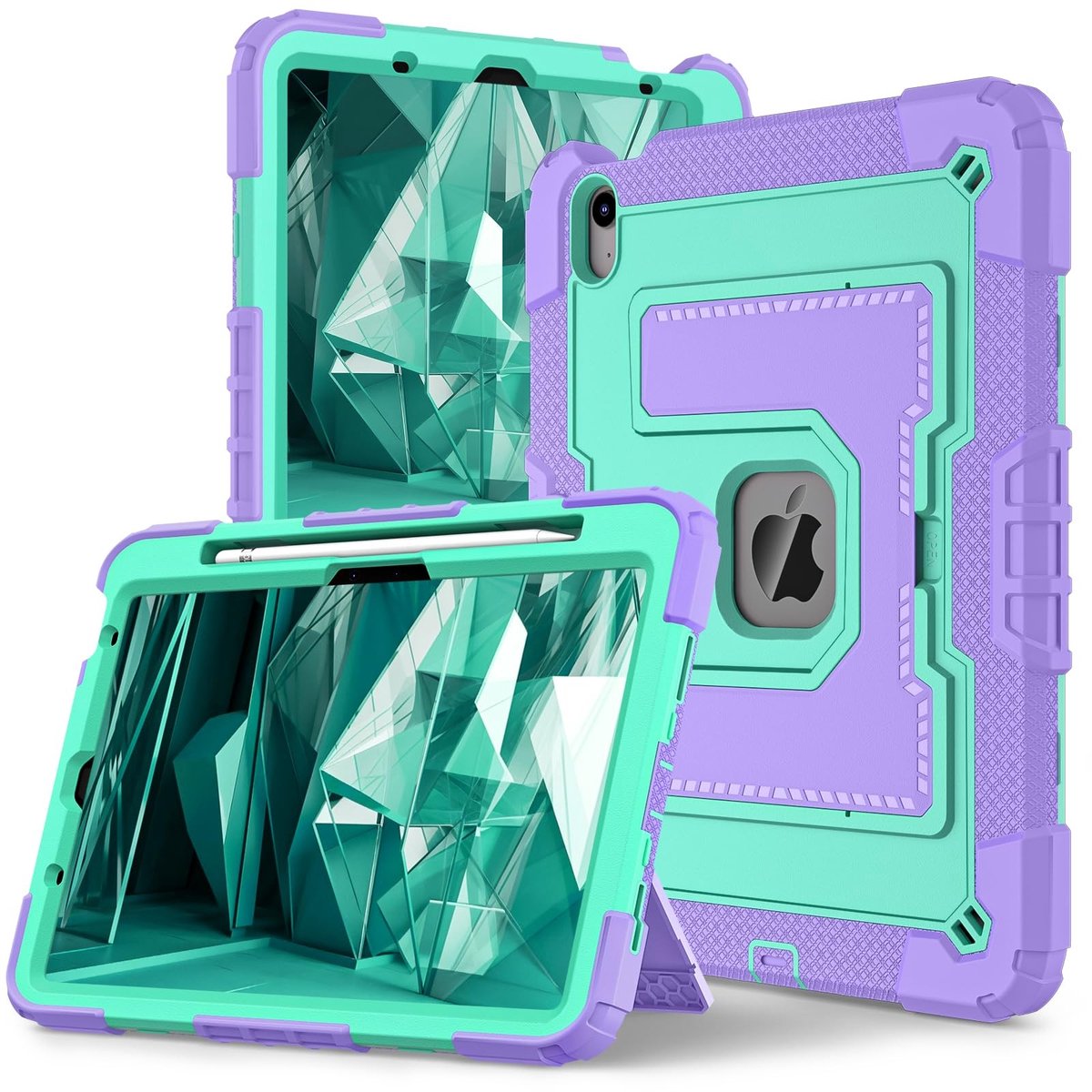 Solidchoice - Tablethoes voor iPad Air 11 inch met Ingebouwde Schermbeschermer