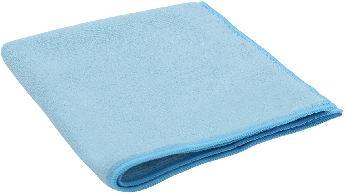 Microvezeldoek Gerecycled ChiaMo.nl Blauw 38 x 38 cm – 5 stuks (100% rPET)