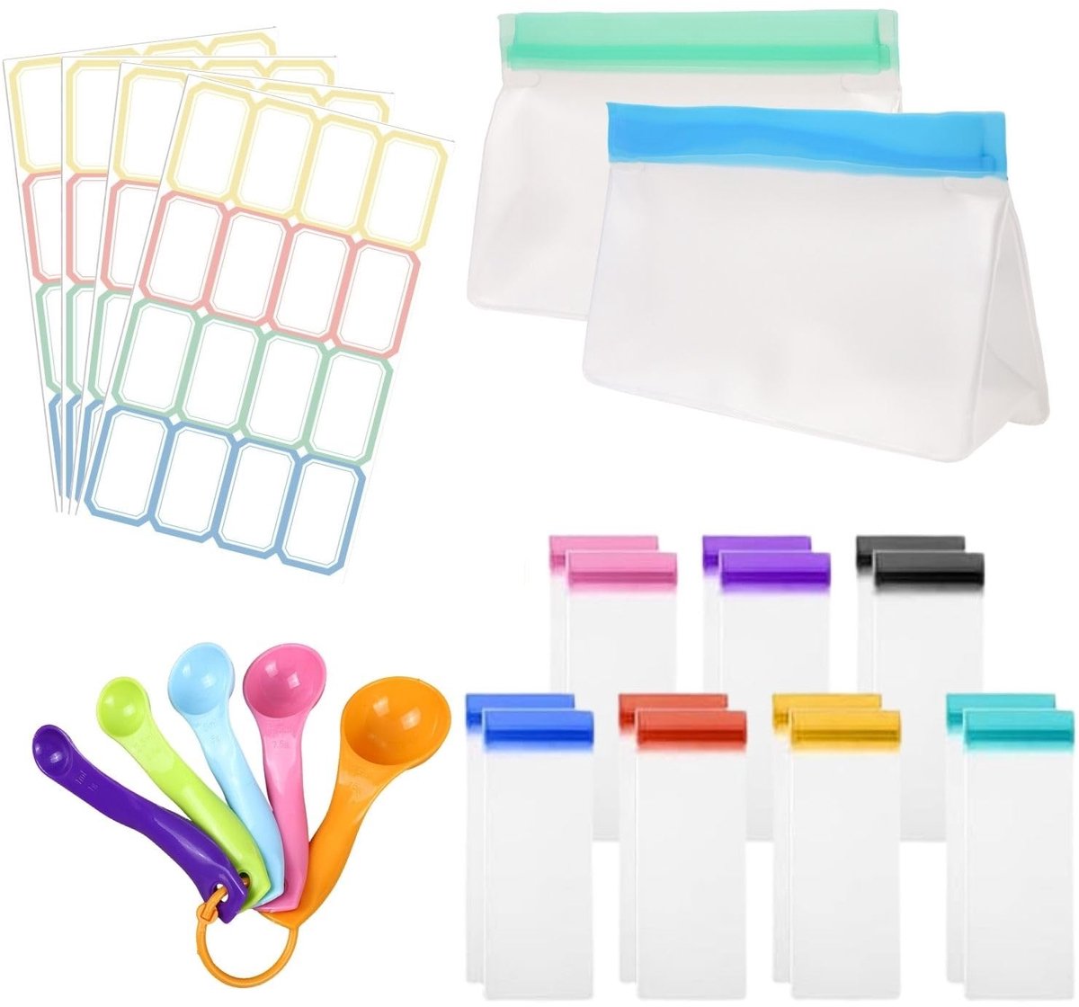 Solidchoice - Set van 25 Reishouders voor Eiwitpoeder