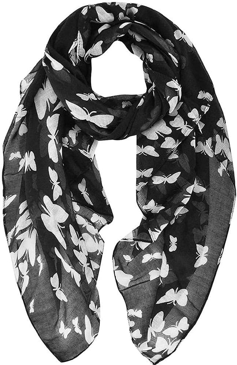 Zijden Sjaal Bloemenborduursel - Retro Ontwerp - Elegante Fashion - Perfect voor elke gelegenheid - ShopVlot