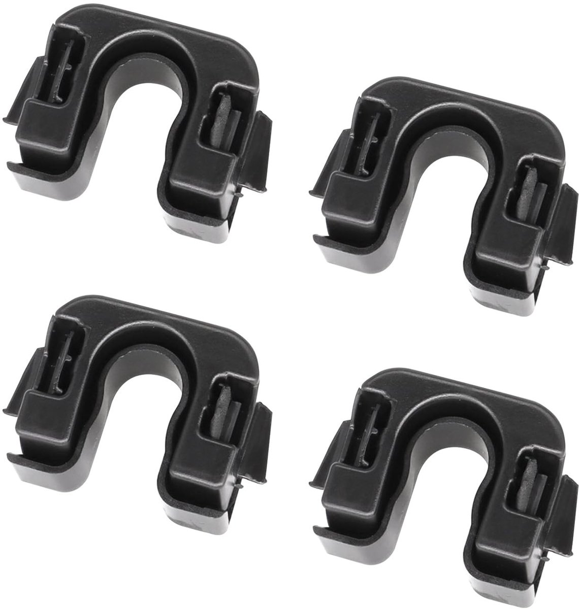 Solidchoice - 4 Stuks Achterste Parcel Shelf Clips voor Auto