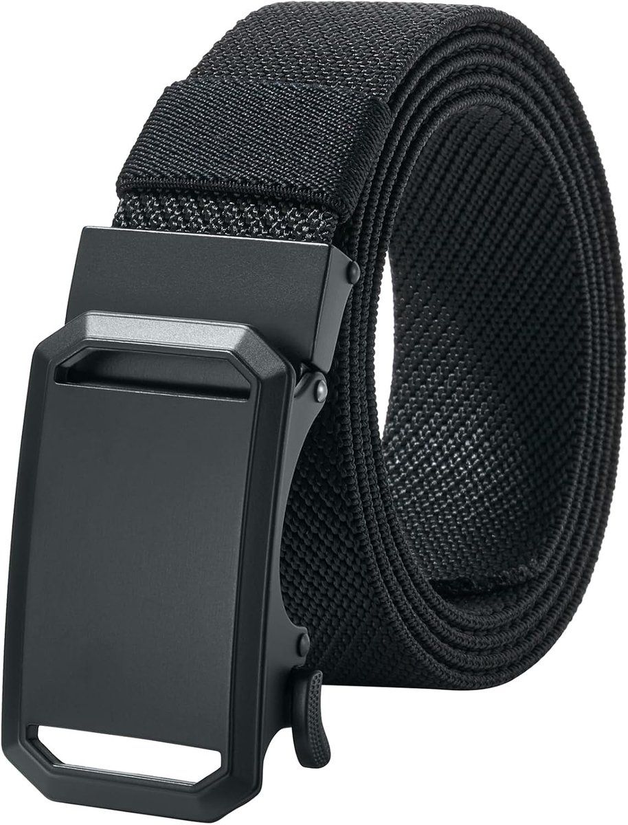 Ratchet riem 130 cm - elastisch en verstelbaar - automatische gesp - ideaal voor dagelijks gebruik - ShopVlot