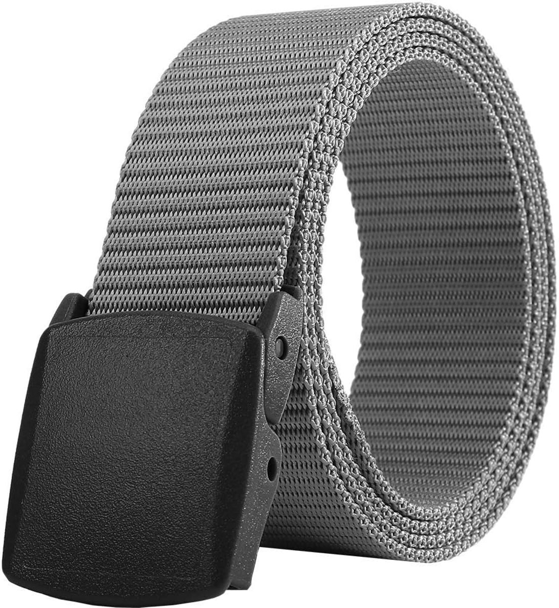 Riem voor mannen 130cm - nylon canvas met plastic gesp - volledig verstelbaar - ideaal voor werk - ShopVlot