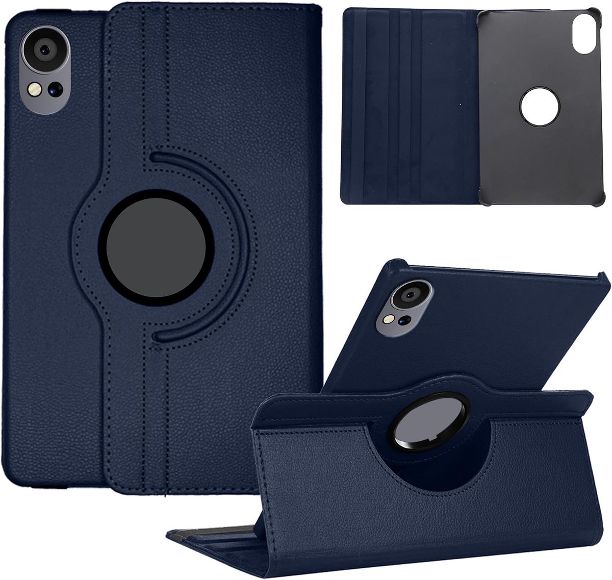 Compatible with Huawei MatePad Air 12 inch 2024 Protective Case Stand 360° Rotating PU Leather Protective Case - ShopVlot
