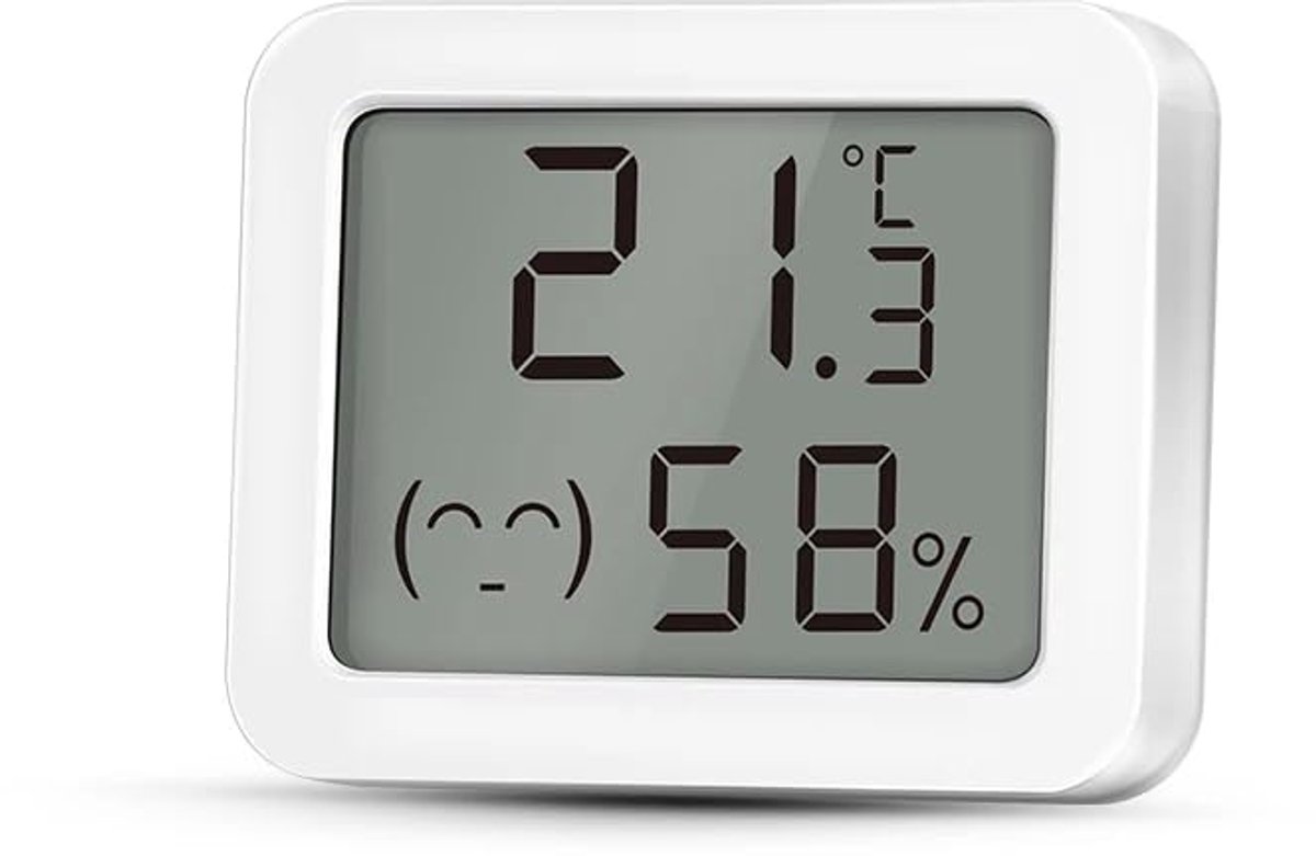 Haozee Zigbee temperatuur- en vochtigheidssensor, ZigBee Hub vereist, voor bewaking op afstand en domotica, compatibel - ShopVlot