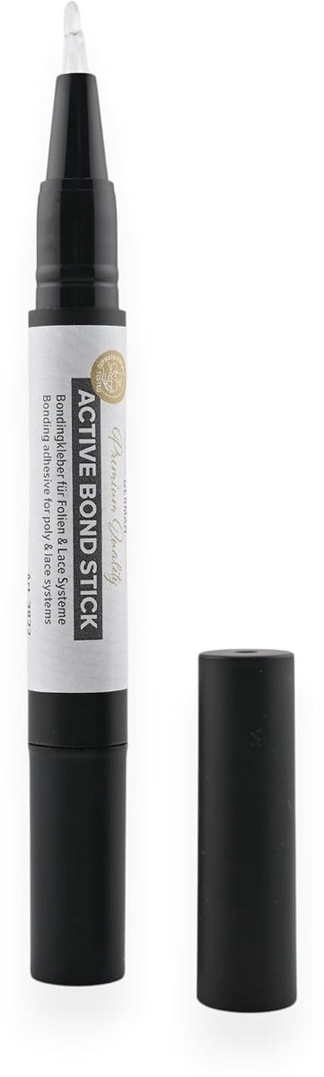 Active Bond Stick – hair system glue in practical twist stick – integrated precision brush – ideal for bonding toupee - ShopVlot