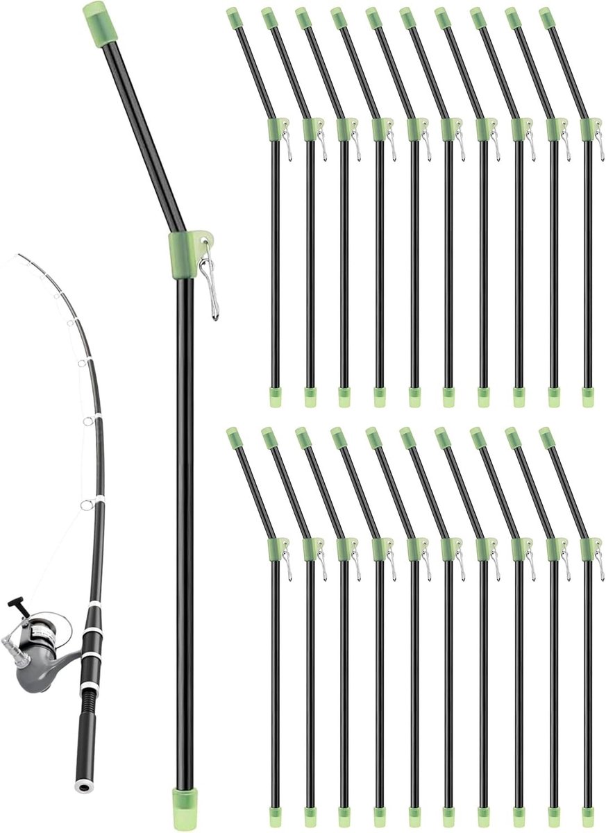 20 Stuks Anti Tangle Set voor Vissen - Professionele Spacer Tubes en Accessoires voor Karpervisserij en Vissersbenodigdheden