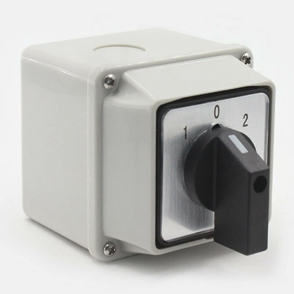 Universal rotary knob LW26-32A 380V – 8 terminals 3 positions 1-0-2 inverter switch with main switch TopHomer - ShopVlot