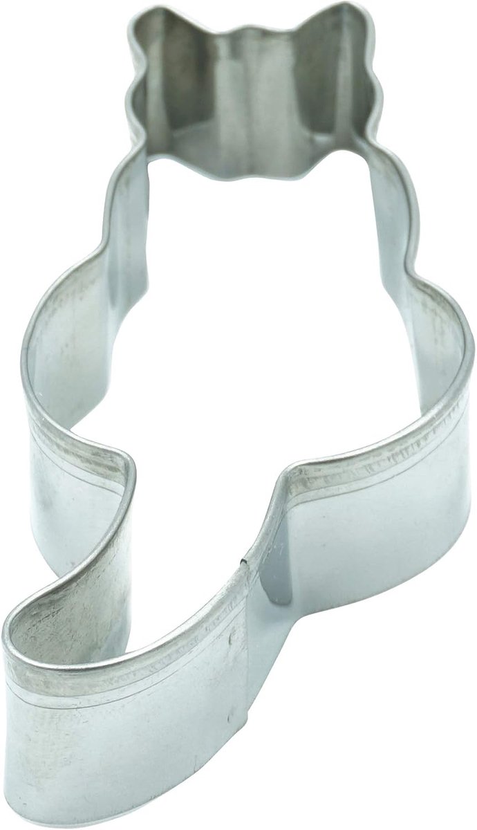 BekkiB - Cookie cutters "cat" - approx. 6.8 x 3 cm - Dishwasher safe kitten cookie cutter made of stainless steel - ShopVlot