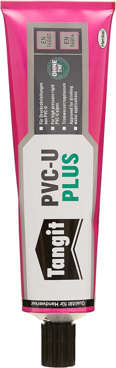 PVC-lijm 125g - spleetvullende PVC-lijm - drukbestendige verbindingen - ideaal voor buizen en fittingen - ShopVlot