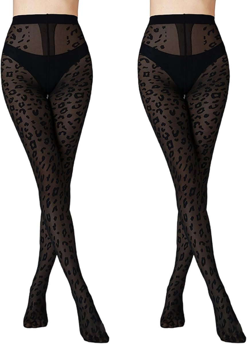 Damespanty met luipaardpatroon - sexy effect - halterloze stijl - perfect voor een verleidelijke look - ShopVlot