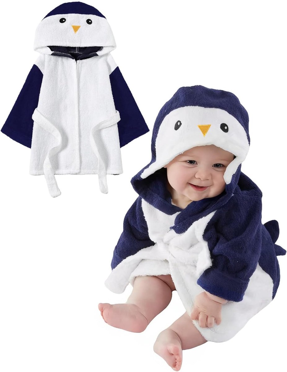Kinderbadjas voor jongens en meisjes - Soft katoen - Sneldrogend - Ideaal voor na het bad - ShopVlot