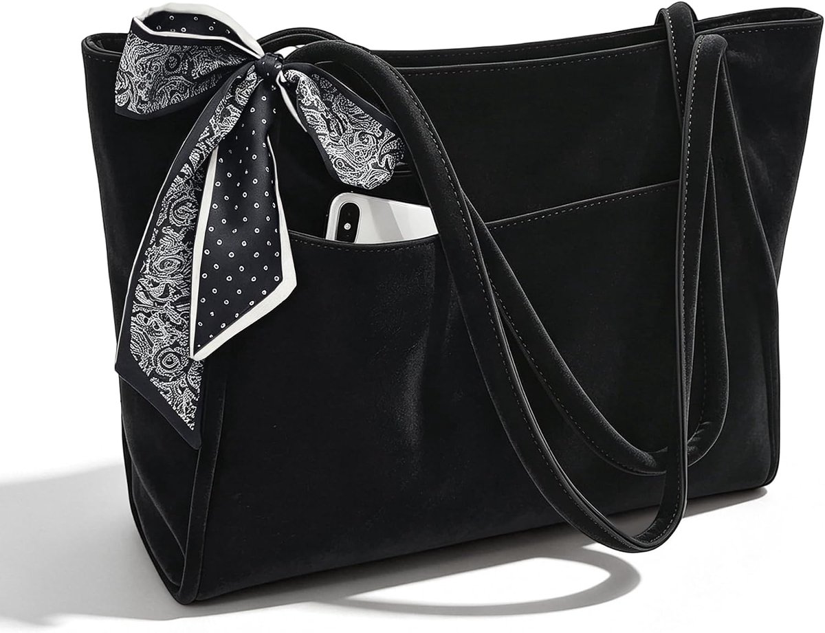 Shopper dames grote schoudertas hobo vintage tote ruim - Börse werk, universiteit, studenten, vrouwen, arbeiders - ShopVlot