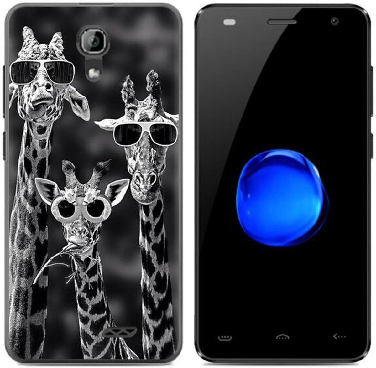Silicone Case Protective Case for Homtom HT26 Flip Case Cover - ShopVlot