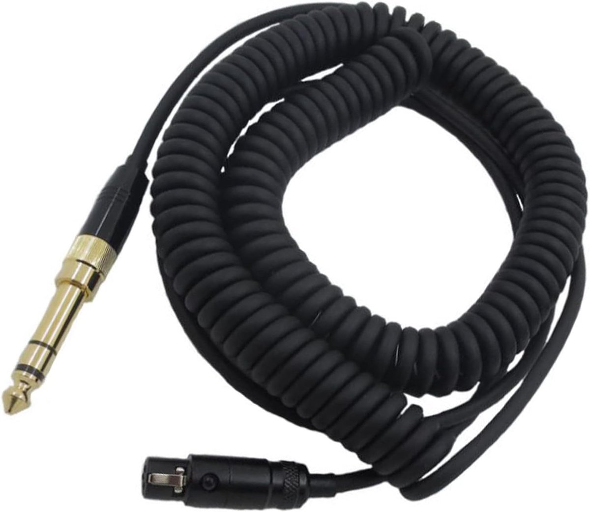 Coiled Cable for AKG Q701 K712 K702 K271S K240S K240MK K181 K141 Headphones, Replacement Audio Wire with 6.35mm - ShopVlot