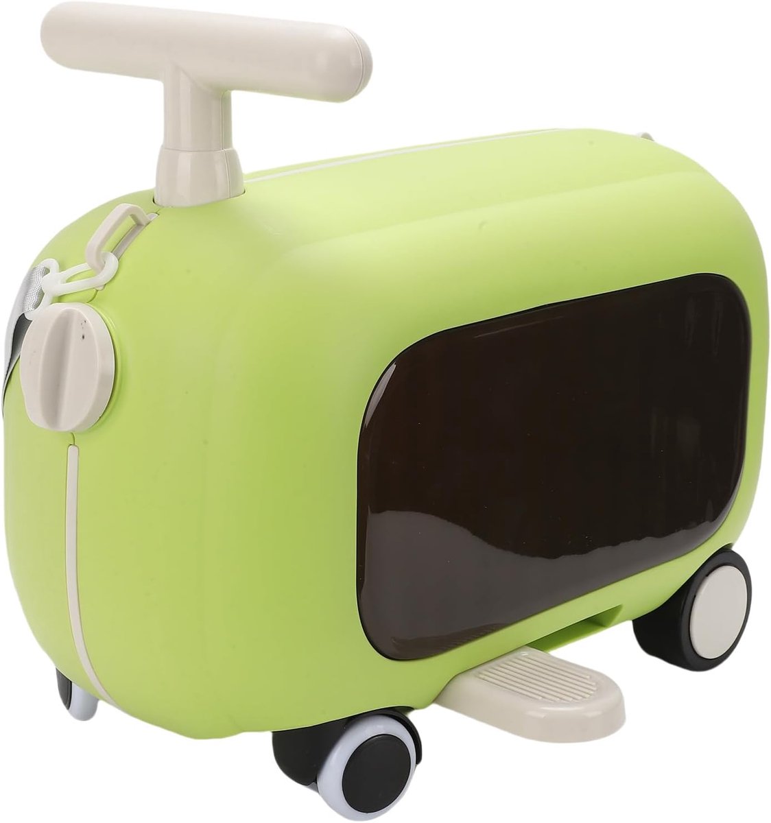 Kids Ride on Luggage, Lightweight Toddler Suitcase with 90 Degree Collapsible Pedals, Spacious Storage Space for Kids - ShopVlot