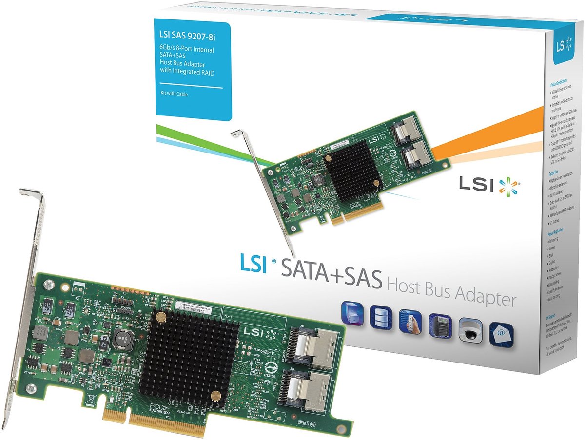 Solidchoice - 8-Poorts SATA/SAS-controller voor Snelle Gegevensoverdracht