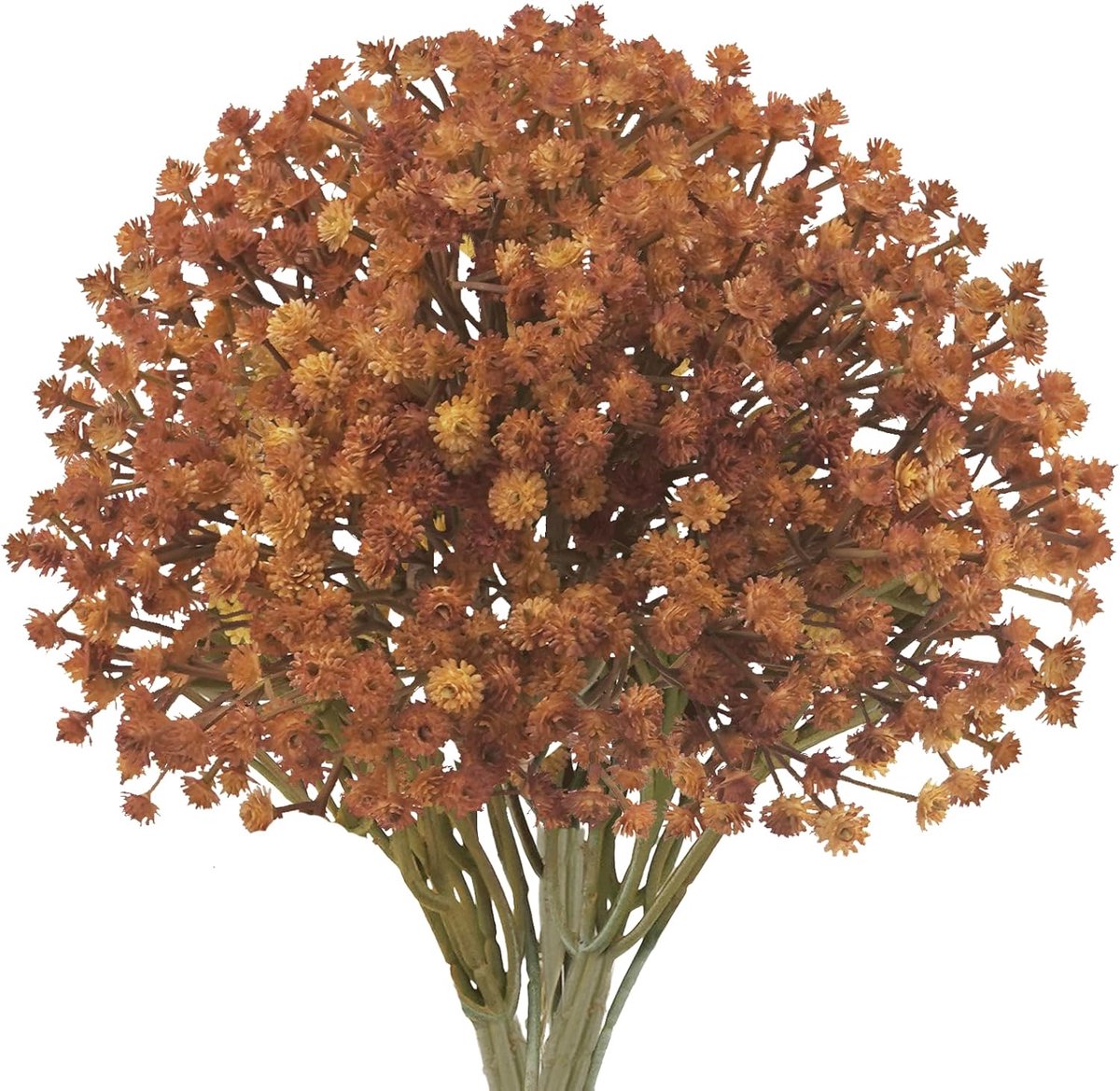 Kunstbloemen van Gypsophila, 12 stuks, decoratieve kunstbloemen, als echte gypsophila, kunstbloemen voor vaas - ShopVlot