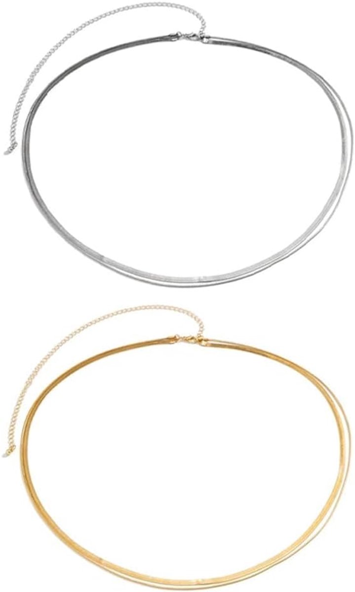 Dubbellaagse riem - metaal - elegant ontwerp - perfect voor feestkleding - ShopVlot