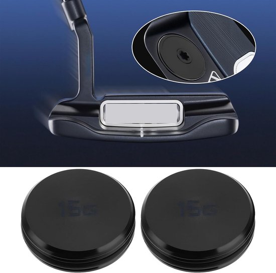 SnelShoppen - 2 Stuks Golf Putter Gewichten Geschikt voor Ai-ONE #1 CH, Jailbird Mini en Cruiser Jailbird - Verstelbare Putter Gewichten voor Verbeter van Snelshoppen — afbeelding 5