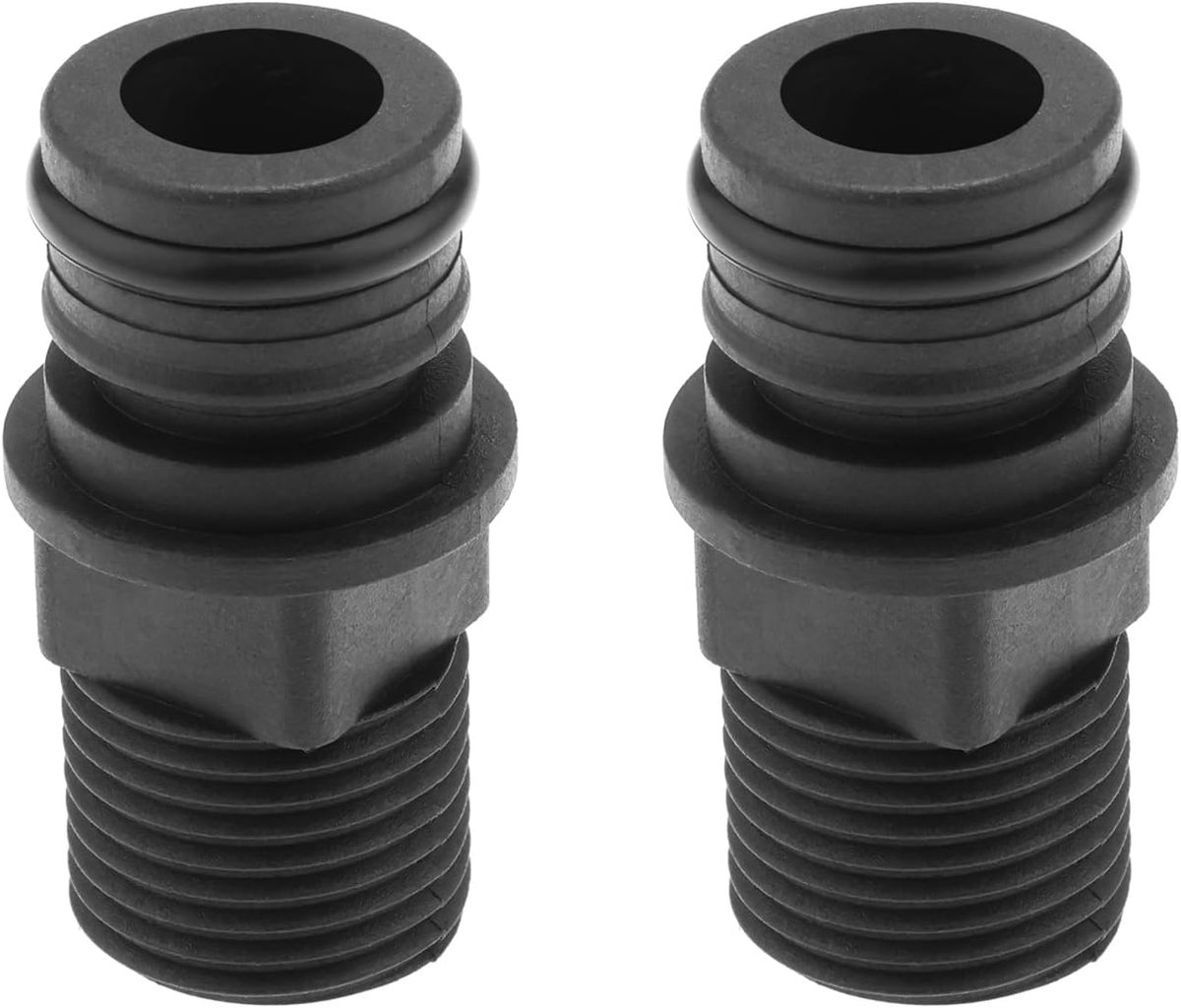Adapter 1/2" BSP naar 3/4" snelkoppeling - zwart - stevige verbinding - eenvoudig om te schakelen - ShopVlot
