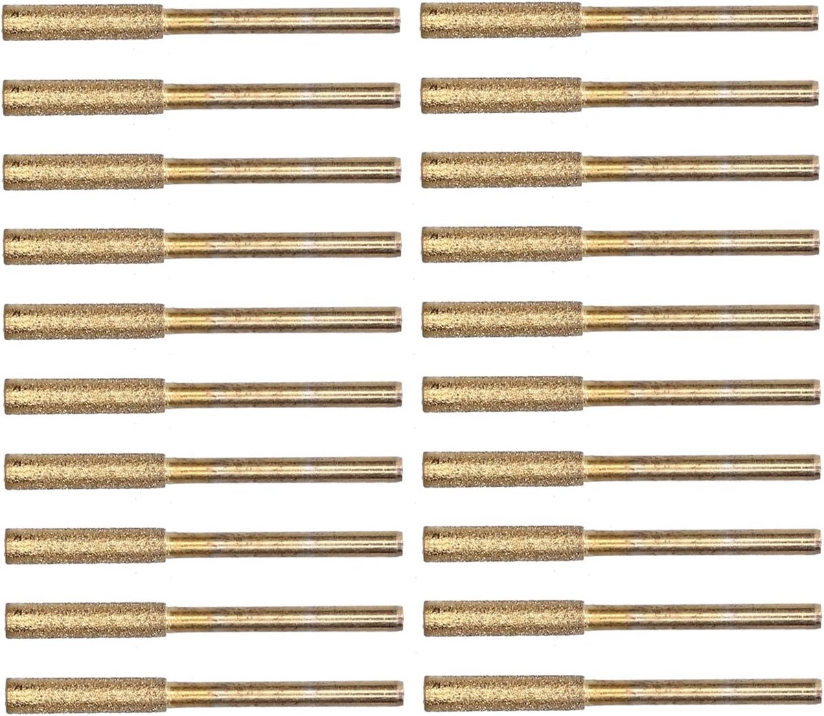 Kettingzaag slijper - 20 stuks slijpstenen - diamant - voor metaal en edelstenen - ShopVlot