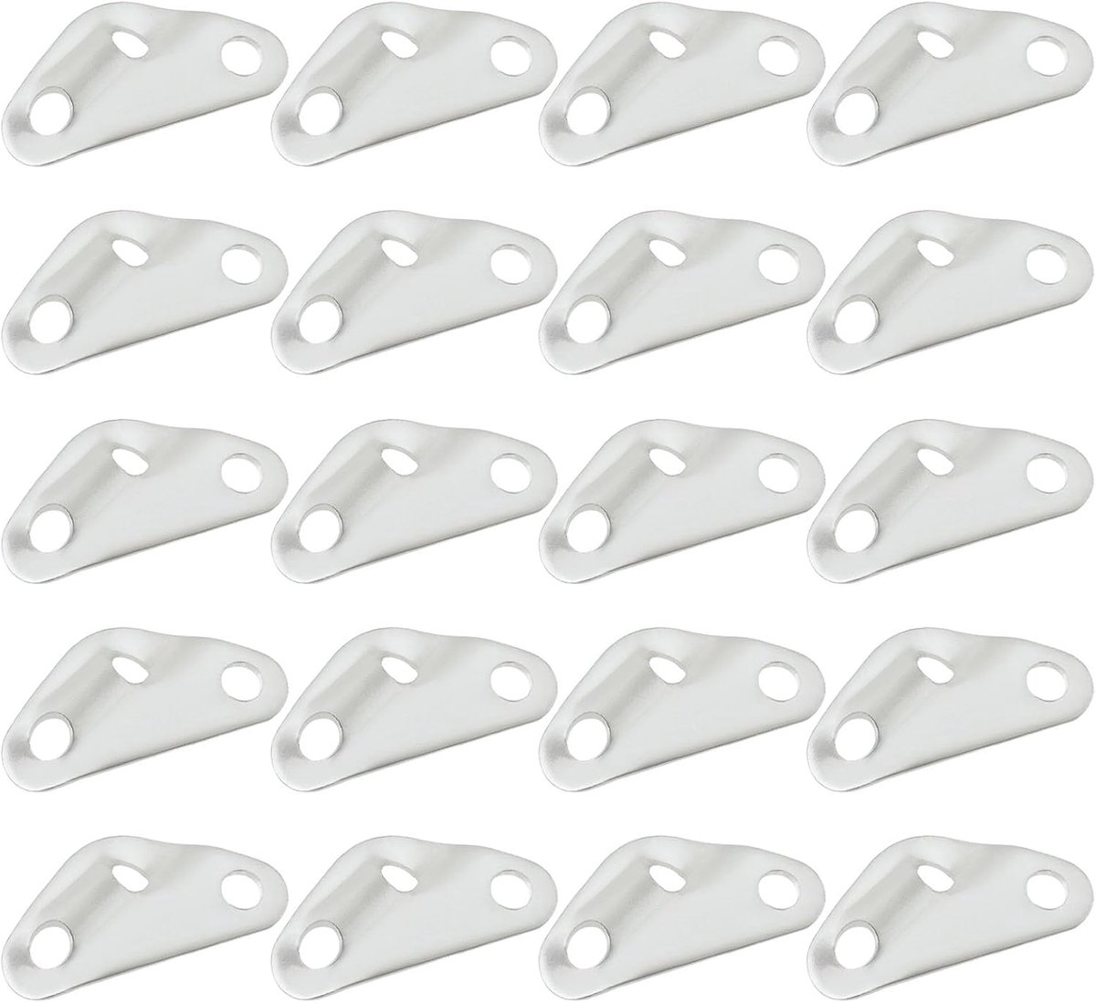Tentspanner 20Pcs - Aluminium legering - Lichtgewicht en compact - Voor stevigere tentbevestiging - ShopVlot