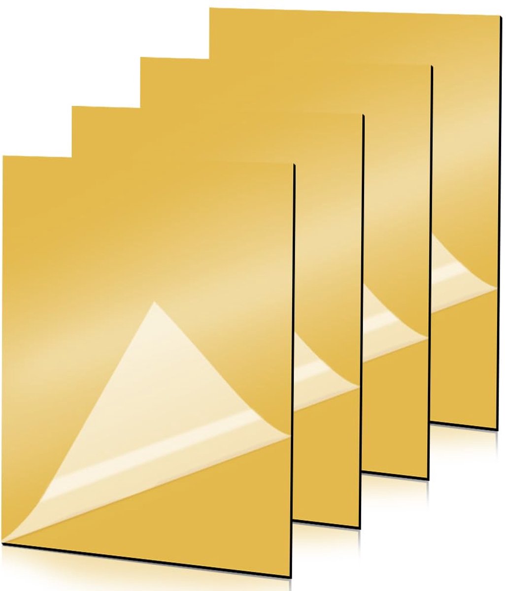 Lasergraveerplaat 30 x 20 cm - ABS acryl - duurzaam - ideaal voor DIY projecten - ShopVlot