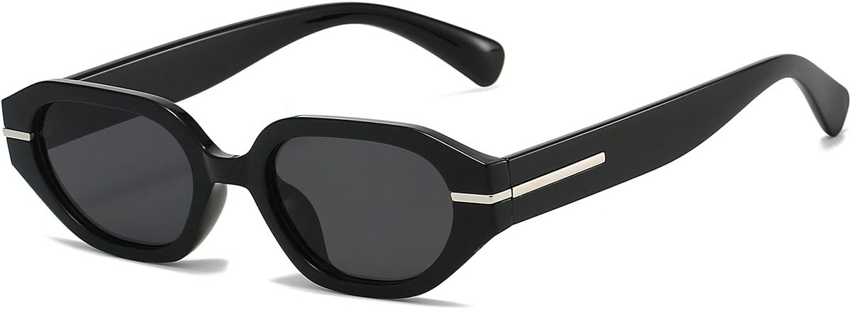 Retro zonnebril ovalen vorm - vintage cat eyes - UV400 bescherming - trendy accessoires - ShopVlot