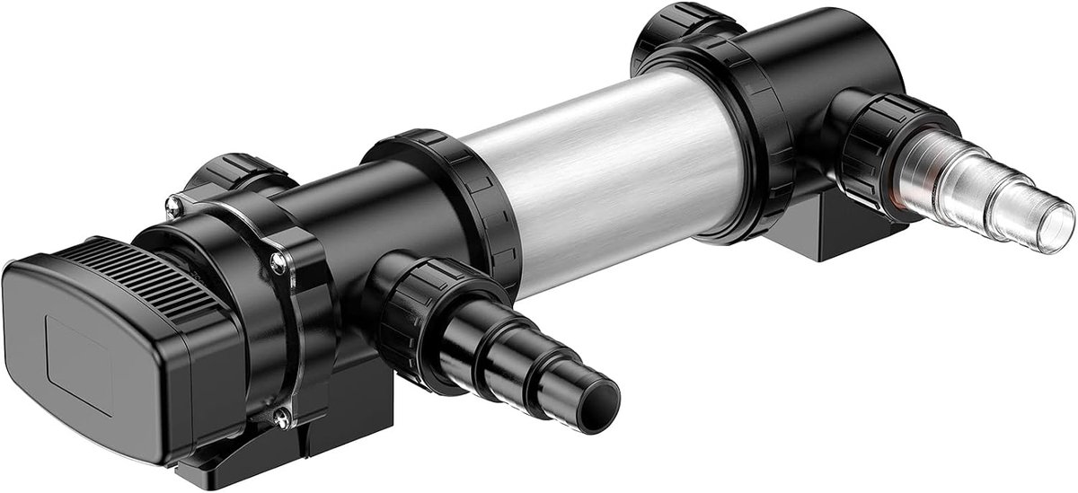 BluClear 18W - UV-c Device for Pond, Algae Control, Clear Pond, Anti Algae, UV-c Filter, Pond Purifier, UVc Pond - ShopVlot