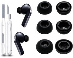 Adhiper Siliconen oordopjes voor Galaxy Buds4 Pro (2026), 3 paar S/M/L vervangende opzetstukken met stofbescherming - ShopVlot