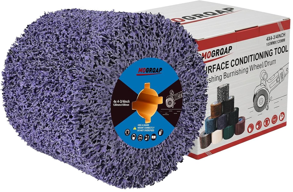 Sanding roller brush grit 36 ceramic sanding sleeves sanding roller - ShopVlot