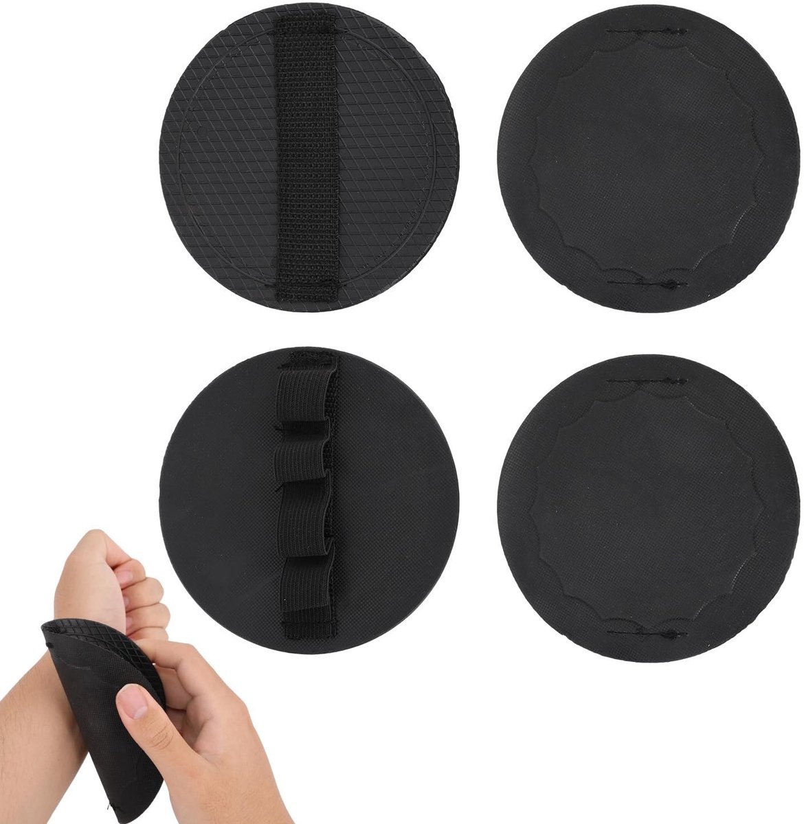 Solidchoice - 4st Douche- en Badset - Diep Exfoliërende Bodyscrubber voor Alle Huidtypen