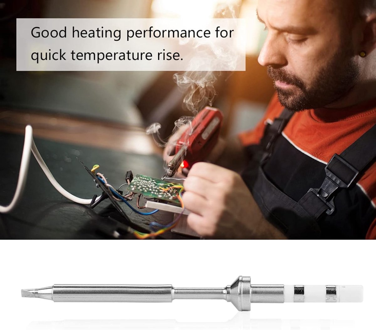 Watris Veiyi 1 Piece TS100 Soldering Iron, Stainless Steel Soldering Tip, Soldering Iron Tip, Soldering Tips - ShopVlot