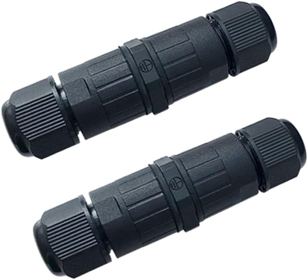 2Pcs 3-Way Outdoor Waterproof Cable Connector, IP68 Waterproof Cable Connector, for Cable Diameter 5~9mm (Screw Type) - ShopVlot