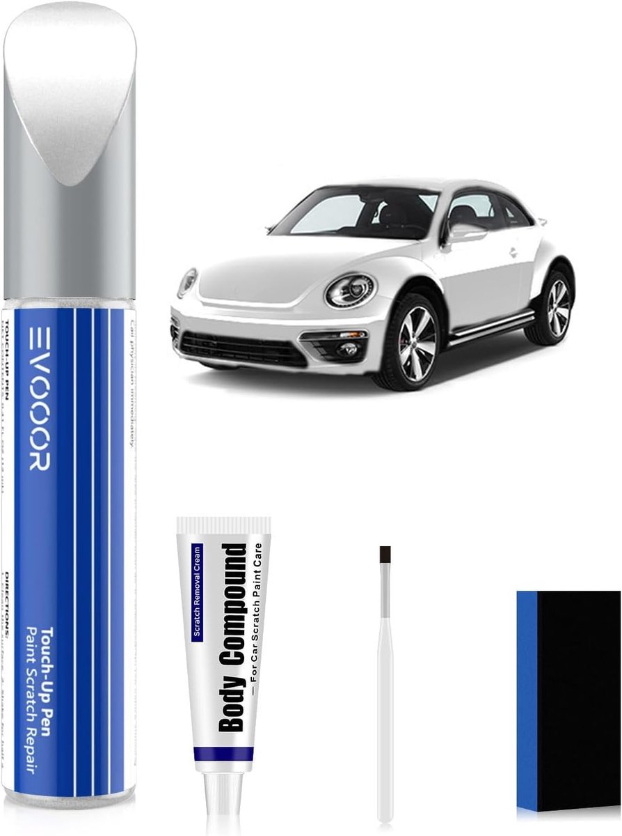 Auto verf reparatiekit - Oryxwit parel - krasverwijderaar - snelle oplossing voor Volkswagen - ShopVlot