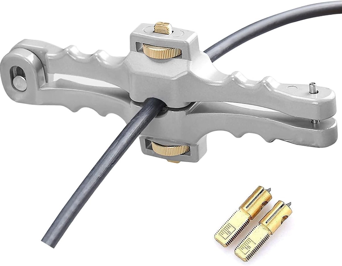 Kabelstripper 10-25mm - Aluminiumlegering - Ergonomische handgreep - Vermindert handvermoeidheid - ShopVlot