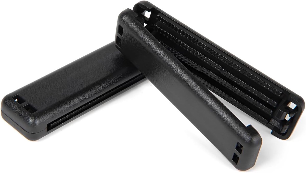 veiligheidsgordelclip auto gordelstoppers - 2 stuks - verstelbaar - meer comfort voor schouder en nek - ShopVlot
