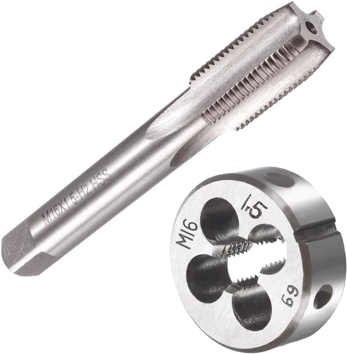 Draadboor M16 X 1.5mm - HSS staal - voor het maken van nieuwe schroefdraad - ShopVlot